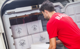 Comida entregue em casa é a maior comodidade